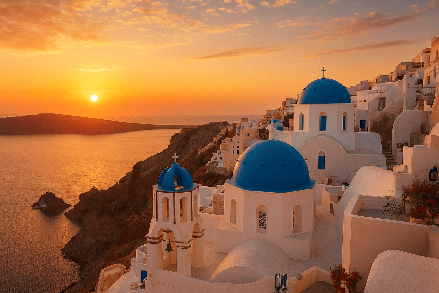 Santorini, Grecia